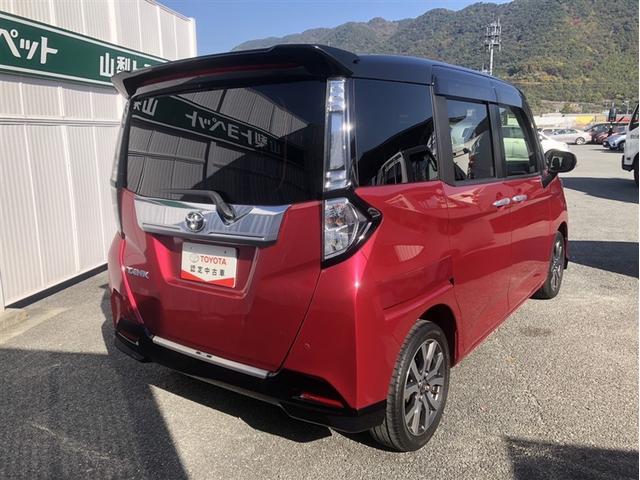 タンク カスタムG-T スマキ- アルミホイル 踏み間違い防止装置 両側電動ドア LEDヘッドライト 1セグ クルコン ETC キーレス TVナビ オートエアコン パワーウインドウ パワーステアリング エアバッグ ABS(5枚目)