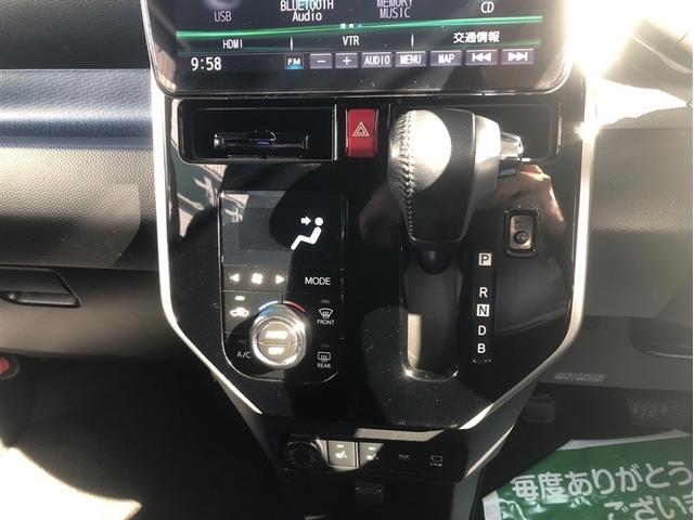 タンク カスタムG-T スマキ- アルミホイル 踏み間違い防止装置 両側電動ドア LEDヘッドライト 1セグ クルコン ETC キーレス TVナビ オートエアコン パワーウインドウ パワーステアリング エアバッグ ABS(24枚目)