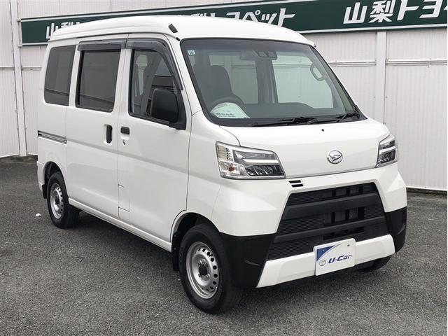 ハイゼットカーゴ ＤＸ　ＳＡＩＩＩ　バックモニター　ＬＥＤ　パワーウインドウ　ナビ　パートタイム４ＷＤ　エアコン　パワステ　ＳＲＳ　ＥＴＣ車載器　ＡＢＳ　メモリーナビ　両席エアバック　踏み間違え防止（3枚目）