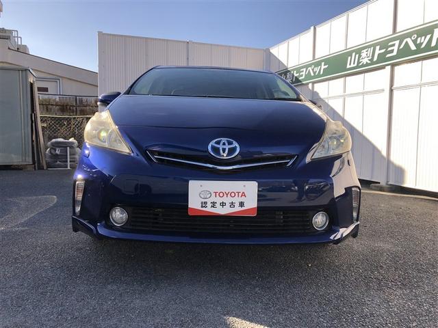 プリウスα Ｇツーリングセレクション　１オーナー　イモビ　ナビＴＶ　カーテンエアバッグ　パワーウインドウ　パワーステアリング　ＬＥＤ　定期点検記録簿　フルセグテレビ　オートクルーズ　ＥＴＣ車載器　アルミ　エアコン　ＤＶＤ可　横滑り防止（2枚目）