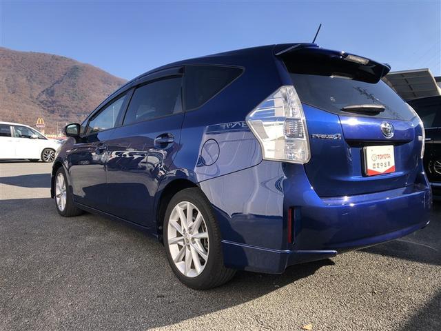 プリウスα Ｇツーリングセレクション　１オーナー　イモビ　ナビＴＶ　カーテンエアバッグ　パワーウインドウ　パワーステアリング　ＬＥＤ　定期点検記録簿　フルセグテレビ　オートクルーズ　ＥＴＣ車載器　アルミ　エアコン　ＤＶＤ可　横滑り防止（7枚目）