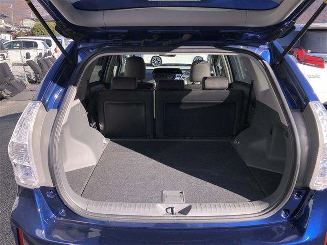 プリウスα Ｇツーリングセレクション　１オーナー　イモビ　ナビＴＶ　カーテンエアバッグ　パワーウインドウ　パワーステアリング　ＬＥＤ　定期点検記録簿　フルセグテレビ　オートクルーズ　ＥＴＣ車載器　アルミ　エアコン　ＤＶＤ可　横滑り防止（10枚目）