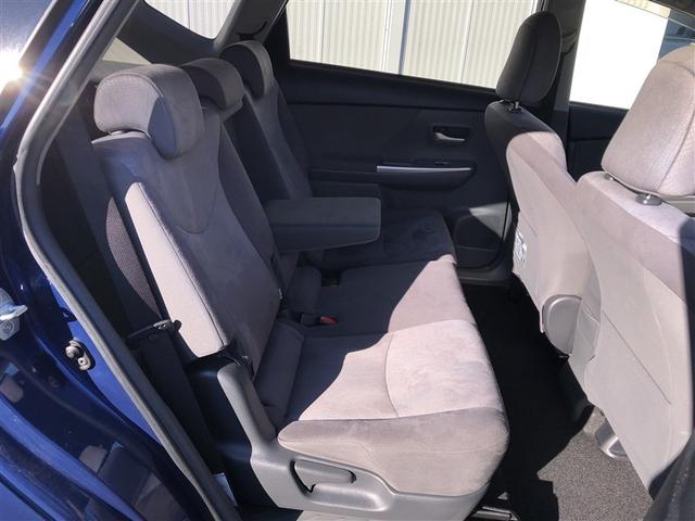 プリウスα Ｇツーリングセレクション　１オーナー　イモビ　ナビＴＶ　カーテンエアバッグ　パワーウインドウ　パワーステアリング　ＬＥＤ　定期点検記録簿　フルセグテレビ　オートクルーズ　ＥＴＣ車載器　アルミ　エアコン　ＤＶＤ可　横滑り防止（12枚目）