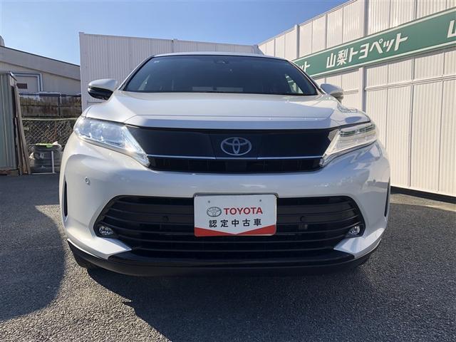 ハリアーハイブリッド プレミアム　メタル　アンド　レザーパッケージ　ワンオーナー　スマキー　ＬＥＤヘッドライト　地デジ　バックモニター　電動シート　本革　ＤＶＤ再生　クルコン　横滑り防止機能　イモビライザー　アルミホイール　ドライブレコーダー　メモリーナビ　４ＷＤ（2枚目）