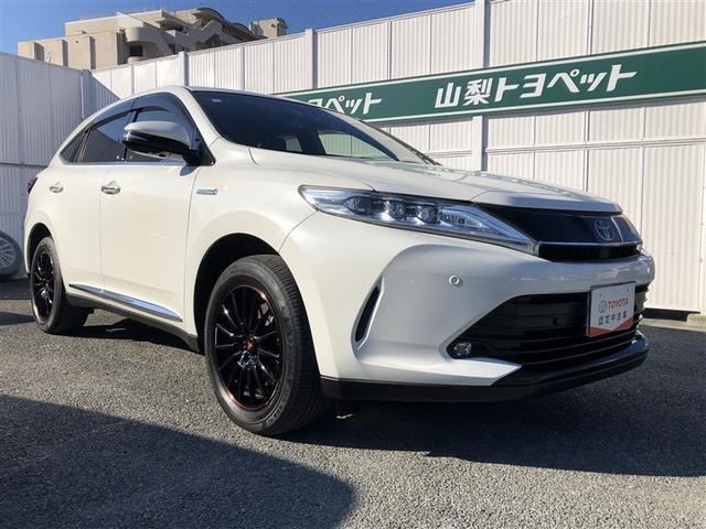 ハリアーハイブリッド プレミアム　メタル　アンド　レザーパッケージ　ワンオーナー　スマキー　ＬＥＤヘッドライト　地デジ　バックモニター　電動シート　本革　ＤＶＤ再生　クルコン　横滑り防止機能　イモビライザー　アルミホイール　ドライブレコーダー　メモリーナビ　４ＷＤ（3枚目）