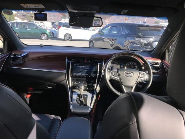 ハリアーハイブリッド プレミアム　メタル　アンド　レザーパッケージ　ワンオーナー　スマキー　ＬＥＤヘッドライト　地デジ　バックモニター　電動シート　本革　ＤＶＤ再生　クルコン　横滑り防止機能　イモビライザー　アルミホイール　ドライブレコーダー　メモリーナビ　４ＷＤ（13枚目）