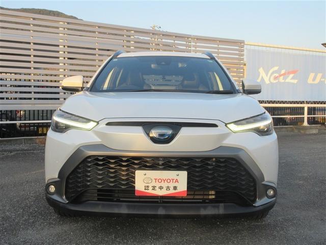 カローラクロス ハイブリッド Z 4WD メモリーナビ ミュージックプレイヤー接続可 バックカメラ 衝突被害軽減システム ETC ドラレコ LEDヘッドランプ ワンオーナー 記録簿(2枚目)