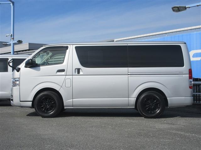 ハイエースバン DX フルセグ メモリーナビ DVD再生 バックカメラ 衝突被害軽減システム ETC LEDヘッドランプ 乗車定員6人 ワンオーナー 記録簿 ディーゼル(3枚目)