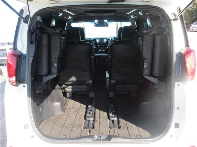 アルファードハイブリッド S タイプゴールド 4WD メモリーナビ DVD再生 ミュージックプレイヤー接続可 後席モニター バックカメラ 衝突被害軽減システム ETC ドラレコ 両側電動スライド LEDヘッドランプ 乗車定員7人 3列シート(8枚目)