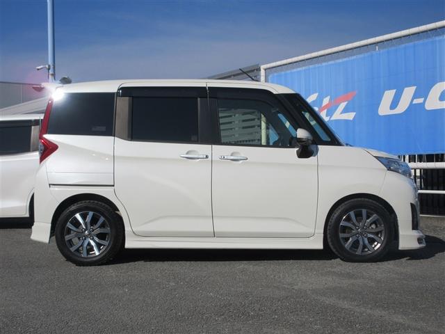 ルーミー カスタムG-T フルセグ メモリーナビ DVD再生 ミュージックプレイヤー接続可 バックカメラ 衝突被害軽減システム ETC ドラレコ 両側電動スライド LEDヘッドランプ ウオークスルー ワンオーナー フルエアロ(5枚目)