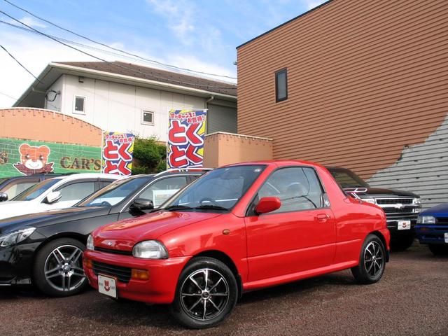 ヴィヴィオ Ｔトップ　記念特別限定車　ワンオーナー　タルガトップ　オートマチック　ＣＶＴ　走行７５０００Ｋｍ台　取説　記録簿　６４６００Ｋ時タイミングベルト＆ウォータポンプ交換　４シーター　新品１４インチアルミ＆タイヤ（28枚目）