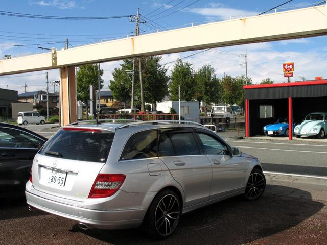 Cクラスステーションワゴン C300 ステーションワゴン アバンギャルド V6 3.0 右ハンドル 社外18インチアルミホイール 新品S-LOOKインナーブラックLEDユーロヘッドライト シーケンシャルウインカー ブラックグリル 純正HDナビTV 車検令和9年2月(16枚目)