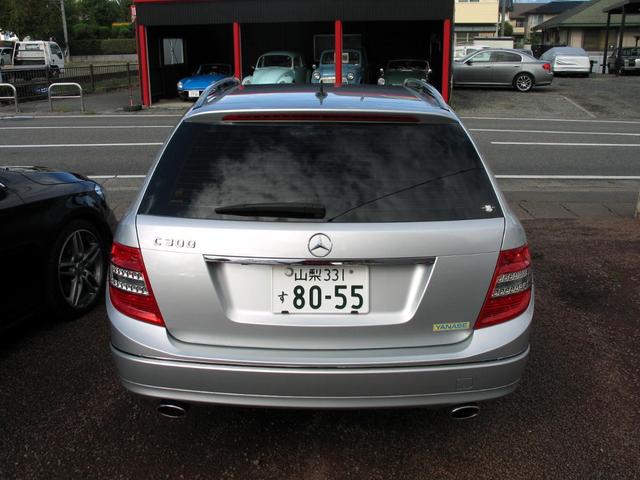 Cクラスステーションワゴン C300 ステーションワゴン アバンギャルド V6 3.0 右ハンドル 社外18インチアルミホイール 新品S-LOOKインナーブラックLEDユーロヘッドライト シーケンシャルウインカー ブラックグリル 純正HDナビTV 車検令和9年2月(19枚目)