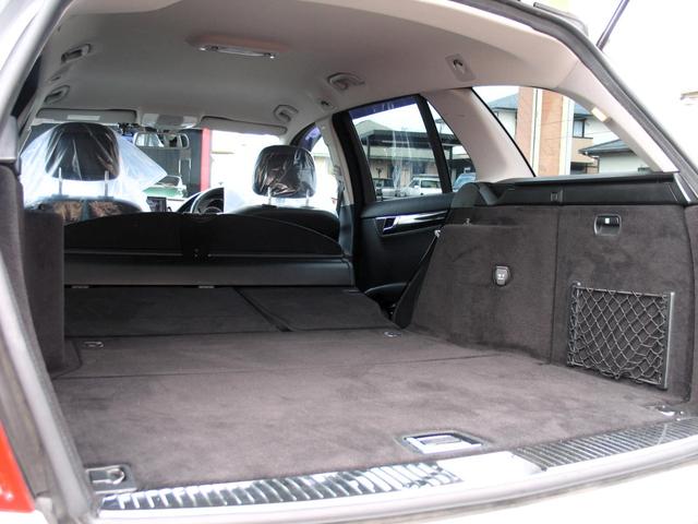 Cクラスステーションワゴン C300 ステーションワゴン アバンギャルド V6 3.0 右ハンドル 社外18インチアルミホイール 新品S-LOOKインナーブラックLEDユーロヘッドライト シーケンシャルウインカー ブラックグリル 純正HDナビTV 車検令和9年2月(28枚目)