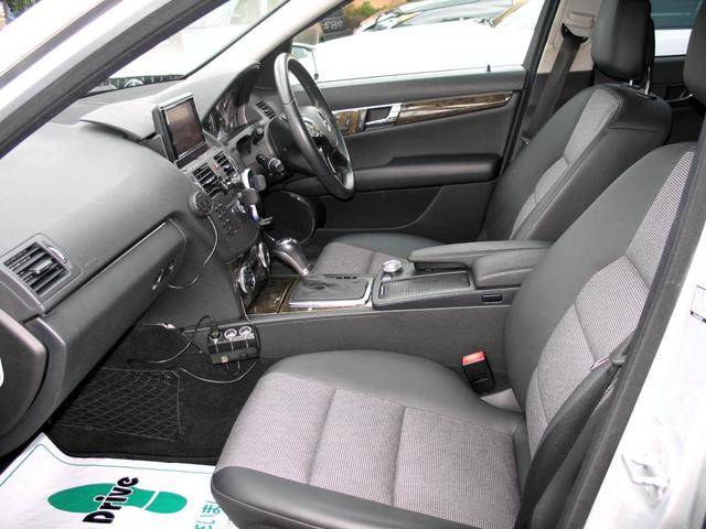 Cクラスステーションワゴン C300 ステーションワゴン アバンギャルド V6 3.0 右ハンドル 社外18インチアルミホイール 新品S-LOOKインナーブラックLEDユーロヘッドライト シーケンシャルウインカー ブラックグリル 純正HDナビTV 車検令和9年2月(37枚目)