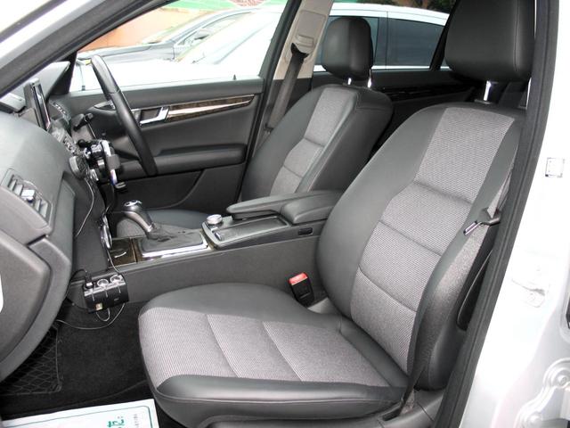 Cクラスステーションワゴン C300 ステーションワゴン アバンギャルド V6 3.0 右ハンドル 社外18インチアルミホイール 新品S-LOOKインナーブラックLEDユーロヘッドライト シーケンシャルウインカー ブラックグリル 純正HDナビTV 車検令和9年2月(38枚目)