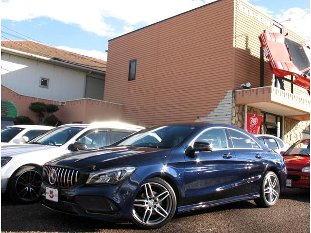 CLAクラス CLA180 スポーツ 進化型レーダーセーフティPKG AMGスポーツ パナメリカーナグリル AMG18インチアルミ 専用赤ステッチハーフレザーシート HDDナビ フルセグTV走行中OK Bluetooth(2枚目)