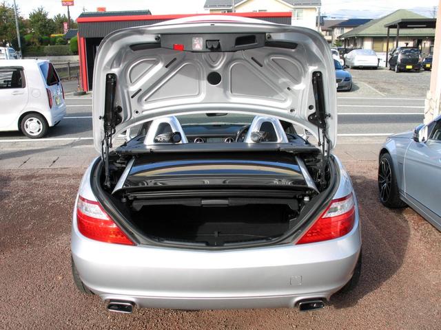 ＳＬＫ ＳＬＫ２００ブルーエフィシェンシー　黒本革　ＢＵＲＡＢＵＳ１９インチアルミ　パナメリカーナＧＴグリル　リアスポイラー（22枚目）