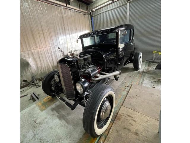 フォードその他 Ｍｏｄｅｌ　Ａ　クーペ　３５０ＥＧ　５．７　Ｖ８　４速Ａ／Ｔ　国内１オーナー　スチールボディ（4枚目）