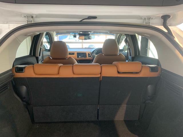 ヴェゼル ハイブリッドZ・ホンダセンシング ワンオーナー 禁煙車 アルパイン8インチナビ バックカメラ ETC ドラレコ 運転席パワーシート ハーフレザーシート シートヒーター 純正17インチアルミ(43枚目)