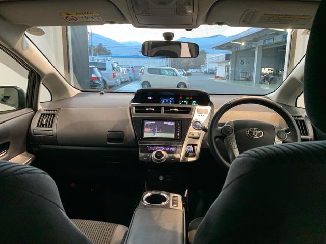 プリウスアルファ Sツーリングセレクション ワンオーナー ストラーダSDナビ バックカメラ ETC 社外16インチアルミ LEDヘッドライト オートライト 5人乗り(31枚目)