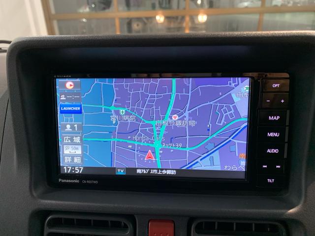 キャリイトラック KCエアコン・パワステ 4WD オートマ ストラーダSDナビ バックカメラ 前後ドラレコ ETC ワンオーナー 禁煙車 オートライト フルセグTV Bluetooth(3枚目)