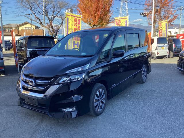 セレナ ハイウェイスター VセレクションII ナビ バックカメラ フロントカメラ ETC 車検有 フルセグ フリッピダウンモニター(7枚目)