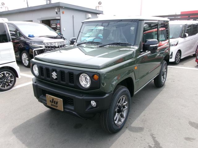 ジムニー ＸＣ　４ＷＤ　ターボ　届出済未使用車　禁煙車　クルーズコントロール　クリアランスソナ－　ＬＥＤヘッドライト　オートライト　シ－トヒ－タ－　アイドリングストップ付　イモビライザー　スマートキー　アルミ（7枚目）