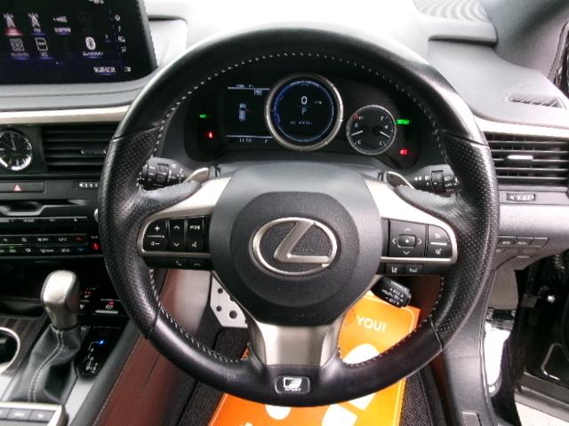 ＲＸ ＲＸ４５０ｈ　Ｆスポーツ　パノラマルーフ　マークレビンソン　純正エアロ　ドラレコ（16枚目）