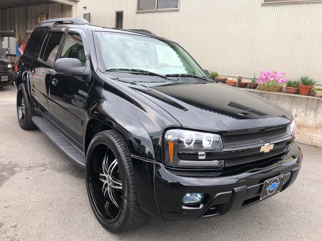 EXT LTZ 後期モデル上級グレード V8ボーテックエンジン 5.3L ロングボディー3列シート 24インチアルミ オーバーフェンダー フルカスタム 1ナンバー(4枚目)