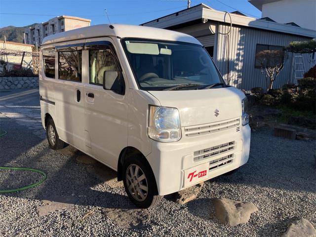 エブリイ ＰＡ　ハイルーフ　オートマ　エアコン　パワステ　社外キーレスエントリー　１３インチアルミホイール　走行４８０００Ｋｍ台　車検令和９年２月　ラジオ（3枚目）