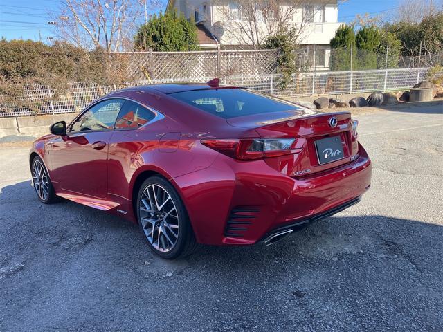 RC RC300h Fスポーツ 前後ドライブレコーダー 純正メモリーナビ ブルーレイ Bluetooth バックカメラ ETC2.0車載器 本革シートヒーター&エアコン ハンドルヒーター 三眼lEDヘッドライト 走行44000Km台(3枚目)