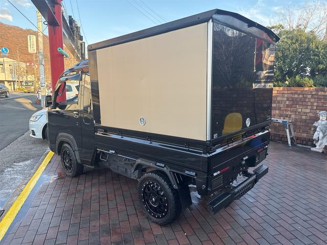 ハイゼットトラック ジャンボ ジャンボ 4WD デフロック付 LEDヘッド エアコン パワステ パワーウインド ワイドサイドバイザー 14インチ社外アルミ&マッドタイヤ ドライブレコーダー ETC 社外ステアリング シートカバー(10枚目)