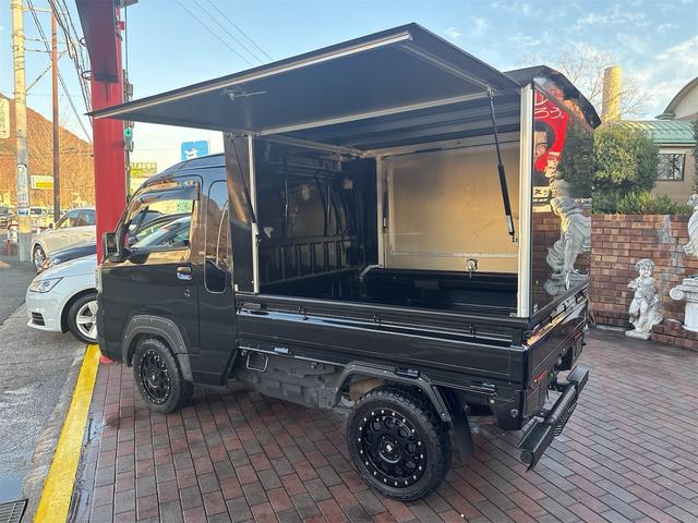 ハイゼットトラック ジャンボ ジャンボ 4WD デフロック付 LEDヘッド エアコン パワステ パワーウインド ワイドサイドバイザー 14インチ社外アルミ&マッドタイヤ ドライブレコーダー ETC 社外ステアリング シートカバー(12枚目)