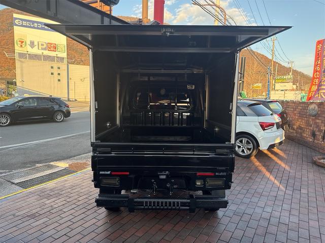 ハイゼットトラック ジャンボ ジャンボ 4WD デフロック付 LEDヘッド エアコン パワステ パワーウインド ワイドサイドバイザー 14インチ社外アルミ&マッドタイヤ ドライブレコーダー ETC 社外ステアリング シートカバー(13枚目)