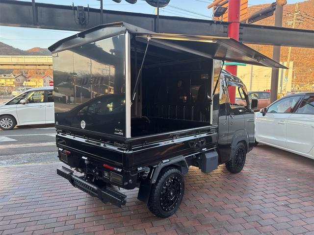 ハイゼットトラック ジャンボ ジャンボ 4WD デフロック付 LEDヘッド エアコン パワステ パワーウインド ワイドサイドバイザー 14インチ社外アルミ&マッドタイヤ ドライブレコーダー ETC 社外ステアリング シートカバー(14枚目)