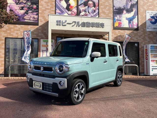 ハスラー ハイブリッドX 届出済未使用車 ナビTV バックカメラ 全周囲カメラ プッシュスタート オートエアコン レーンアシスト クリアランスソナー クルーズコントロール オートライト アイドリングストップ 横滑り防止(2枚目)