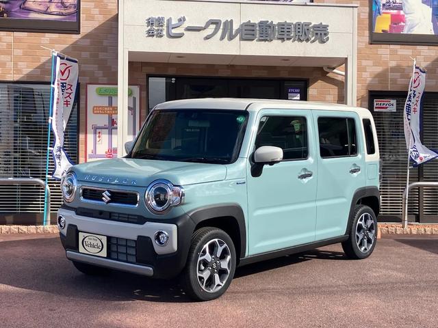 ハスラー ハイブリッドX 届出済未使用車 ナビTV バックカメラ 全周囲カメラ プッシュスタート オートエアコン レーンアシスト クリアランスソナー クルーズコントロール オートライト アイドリングストップ 横滑り防止(3枚目)