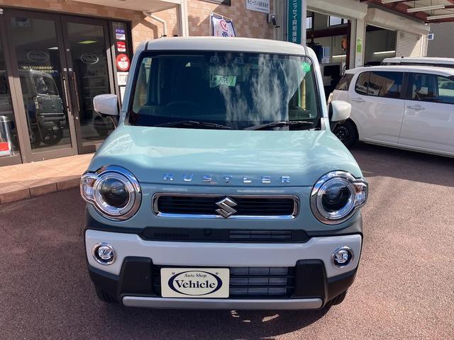 ハスラー ハイブリッドX 届出済未使用車 ナビTV バックカメラ 全周囲カメラ プッシュスタート オートエアコン レーンアシスト クリアランスソナー クルーズコントロール オートライト アイドリングストップ 横滑り防止(4枚目)