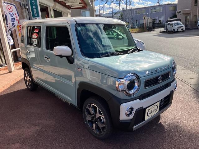 ハスラー ハイブリッドX 届出済未使用車 ナビTV バックカメラ 全周囲カメラ プッシュスタート オートエアコン レーンアシスト クリアランスソナー クルーズコントロール オートライト アイドリングストップ 横滑り防止(5枚目)