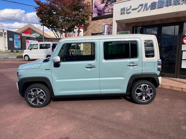 ハスラー ハイブリッドX 届出済未使用車 ナビTV バックカメラ 全周囲カメラ プッシュスタート オートエアコン レーンアシスト クリアランスソナー クルーズコントロール オートライト アイドリングストップ 横滑り防止(9枚目)