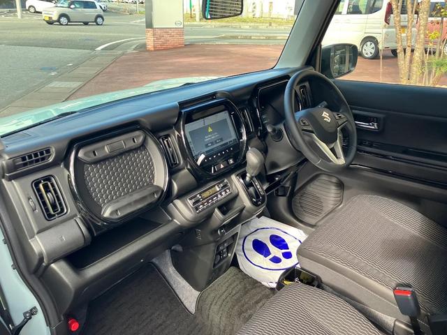 ハスラー ハイブリッドX 届出済未使用車 ナビTV バックカメラ 全周囲カメラ プッシュスタート オートエアコン レーンアシスト クリアランスソナー クルーズコントロール オートライト アイドリングストップ 横滑り防止(12枚目)