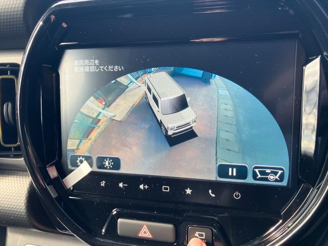 ハスラー ハイブリッドX 届出済未使用車 ナビTV バックカメラ 全周囲カメラ プッシュスタート オートエアコン レーンアシスト クリアランスソナー クルーズコントロール オートライト アイドリングストップ 横滑り防止(26枚目)