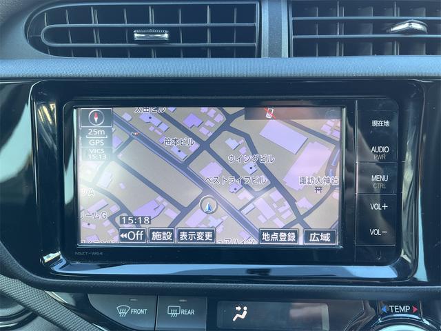 アクア Ｇ　ナビ・ＴＶ　Ｂｌｕｅｔｏｏｔｈ　ＥＴＣ車載器　オートクルーズコントロール　アイドリングストップ　オートライト　電動格納ミラー　スマートキー　プッシュスタート　ドアバイザー　衝突安全ボディー（36枚目）