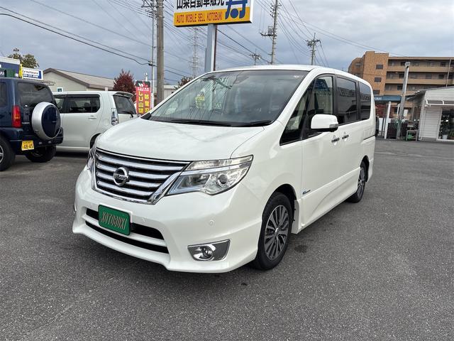 セレナ ハイウェイスター Vセレ+セーフティ SHV Aセフ ナビ・TV ETC車載器 Bluetooth 両側電動スライドドア アラウンドビューモニター LED 三列シート 後席モニター アイドリングストップ 電動格納ミラー 衝突安全ボディー 盗難防止システム(4枚目)