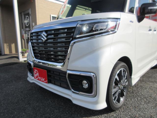 スペーシアカスタム ハイブリッドＸＳターボ　１年走行無制限保証　除菌シートクリーニング　デュアルカメラブレーキサポート　ナビ　Ｂｌｕｅｔｏｏｔｈ　地デジ　両側パワースライドドア　ＬＥＤライト　ハーフレザーシート　ドラレコ　ＥＴＣ　スマートキー（52枚目）