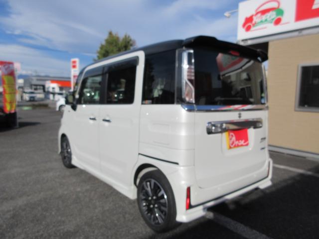 スペーシアカスタム ハイブリッドＸＳターボ　１年走行無制限保証　除菌シートクリーニング　デュアルカメラブレーキサポート　ナビ　Ｂｌｕｅｔｏｏｔｈ　地デジ　両側パワースライドドア　ＬＥＤライト　ハーフレザーシート　ドラレコ　ＥＴＣ　スマートキー（54枚目）