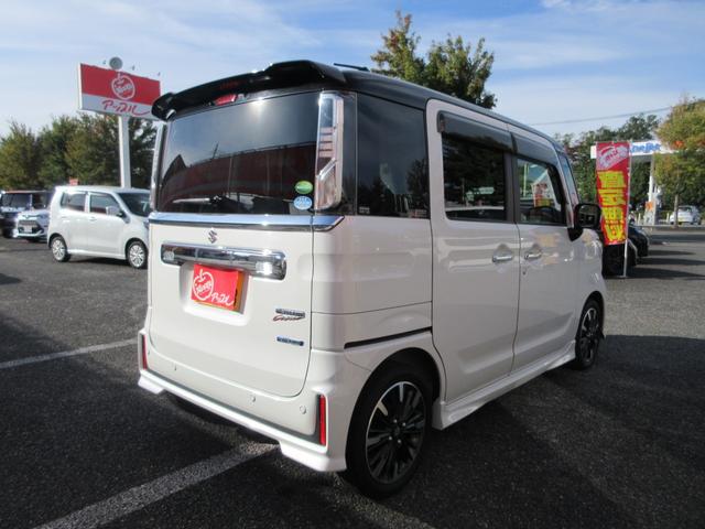 スペーシアカスタム ハイブリッドＸＳターボ　１年走行無制限保証　除菌シートクリーニング　デュアルカメラブレーキサポート　ナビ　Ｂｌｕｅｔｏｏｔｈ　地デジ　両側パワースライドドア　ＬＥＤライト　ハーフレザーシート　ドラレコ　ＥＴＣ　スマートキー（55枚目）