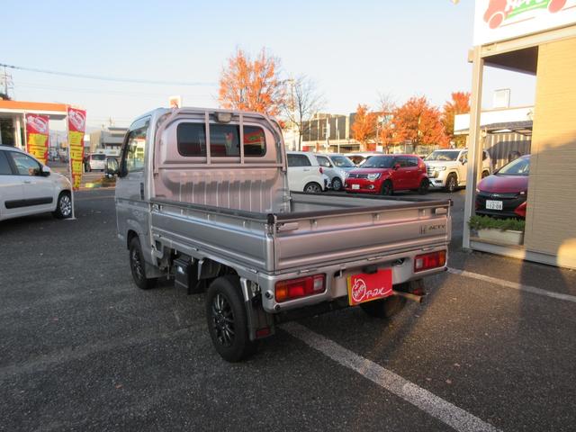 アクティトラック SDX 1年走行無制限保証 除菌シートクリーニング パワステ エアコン エアバック 荷台ライト フォグライト 5速マニュアル車 社外12インチアルミホイール ETC(4枚目)