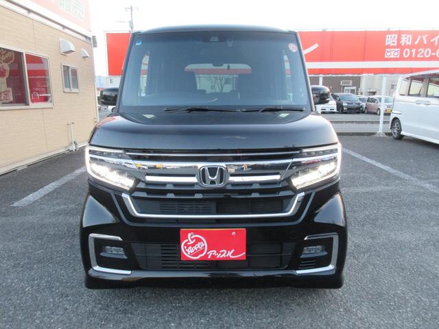 Ｎ－ＢＯＸカスタム Ｌ　ホンダセンシング　１年走行無制限保証　除菌シートクリーニング　ナビ　バックカメラ　フルセグＴＶ　Ｂｌｕｅｔｏｏｔｈ　ＤＶＤビデオ　両側パワースライドドア　ＬＥＤライト　シートヒーター　プッシュスタート（2枚目）